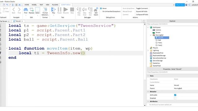 How to Move a Part with TweenService in Roblox смотреть онлайн