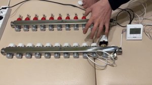 Зональное управление отоплением или теплым полом через сервоприводы и комнатные термостаты