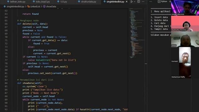 Kelompok 2 - Linked List Python смотреть онлайн