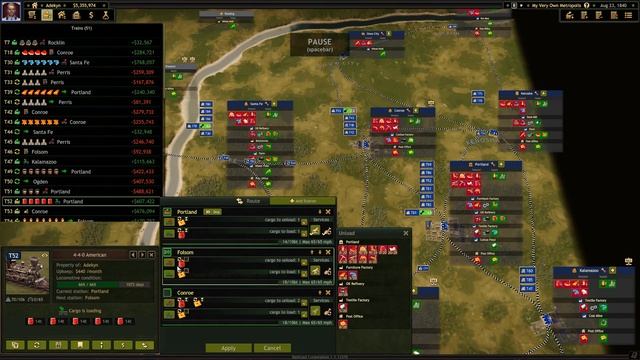 S2:E4 Railroad Corporation - Roadmaster DLC - My Very Own Metropolis Revisited - Even Harder смотреть онлайн