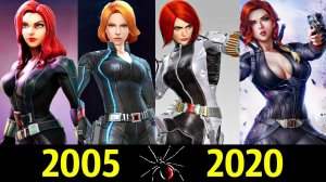 ⚫ Черная Вдова - Эволюция в Играх (2005 - 2020) !
