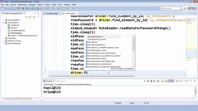 Automate change password Functionality using Selenium with Python смотреть онлайн