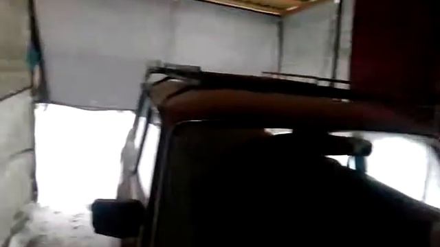 Навес для машины.