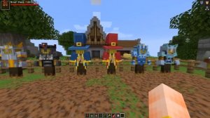 МОД НА ОРУЖИЕ И МОБЫ ИЗ MINECRAFT DUNGEONS