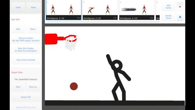 Stick Nodes - Basketball Shootout смотреть онлайн