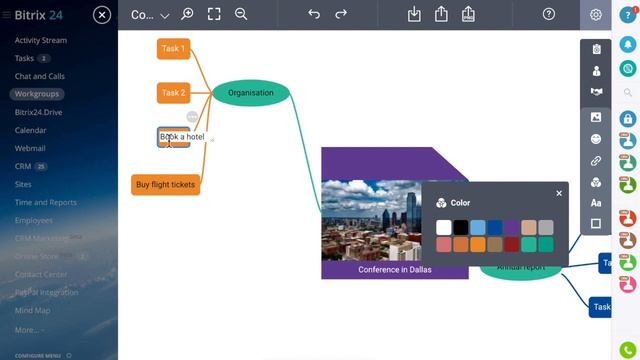 Free project management - Mind Map integration смотреть онлайн