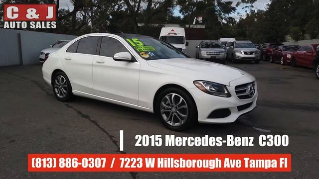 2015 Mercedes-Benz  C300 At C & J Auto Sales