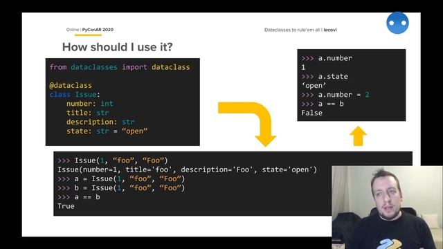 PyConAr 2020 - Dataclasses to rule 'em all смотреть онлайн