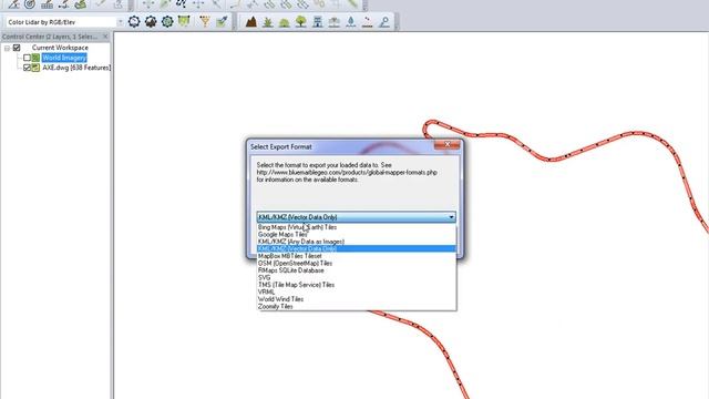 EXPORTER UN FICHIER AUTOCAD VERS GOOGLE EARTH смотреть онлайн