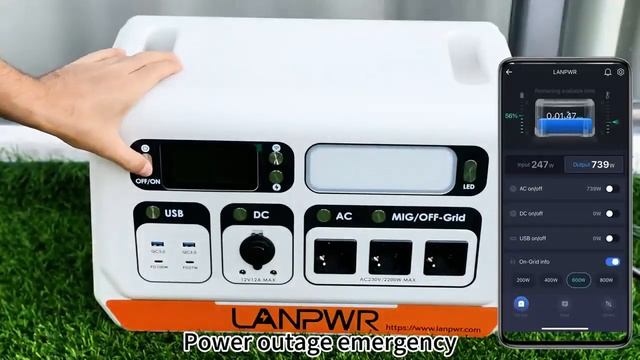 LANPWR 2200PRO 2200W 2040Wh All-in-one Balcony Solar System #tomtop #LANPWR #solarsystem смотреть онлайн