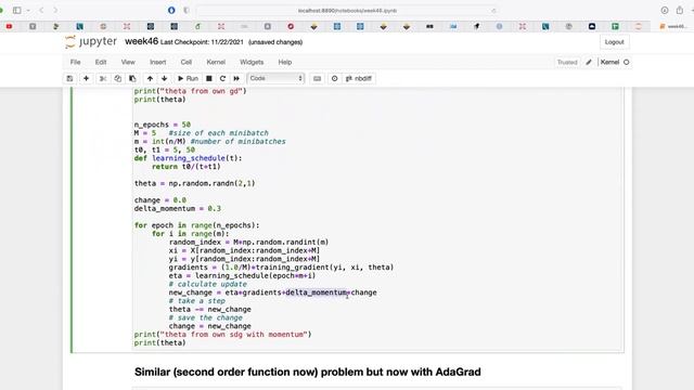 Optimization, ADAGrad, RMSprop and ADAM смотреть онлайн
