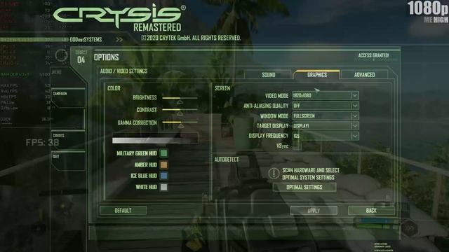 Crysis Remastered | 1080p | (RX 580 8 GB (Stealth BIOS) | AMD Ryzen 5 1600 AF | 16 GB RAM) смотреть онлайн