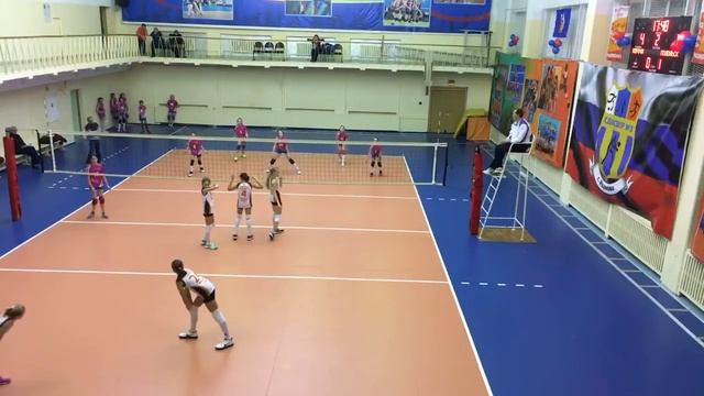 Детский волейбол. Девочки. Игра. Подольск - Короча смотреть онлайн