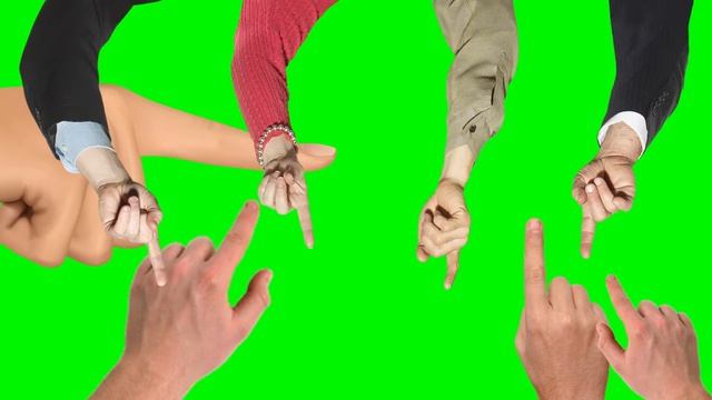 [Green Screen] Pointing Fingers смотреть онлайн
