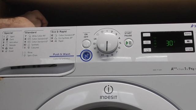 Indesit Innex XWE91683 Washer, Overview смотреть онлайн