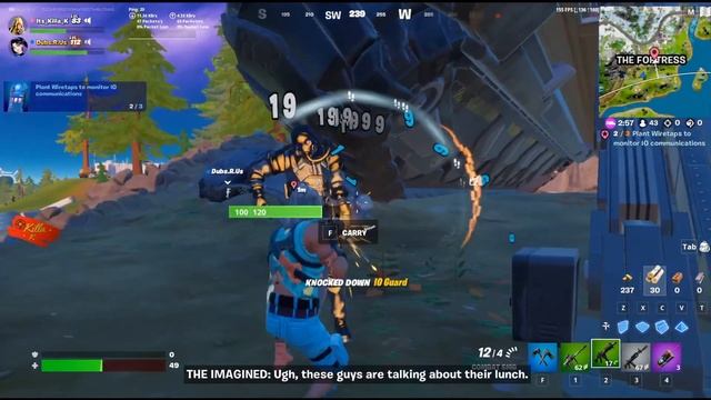 Plant Wiretaps to monitor IO communications **EASY 23K XP** - Fortnite смотреть онлайн