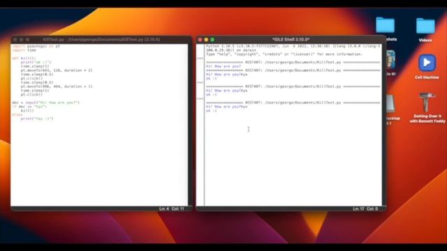 Making Python unalive itself смотреть онлайн