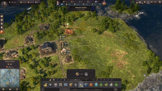 Anno 1800 SURVIVAL #25 The Economy - Extreme Difficulty - War vs 3 HARD AI | Strategy RTS смотреть онлайн