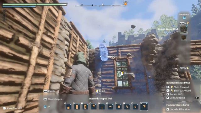Enshrouded : How to build a Starter house with a Forge | Speed Build | смотреть онлайн