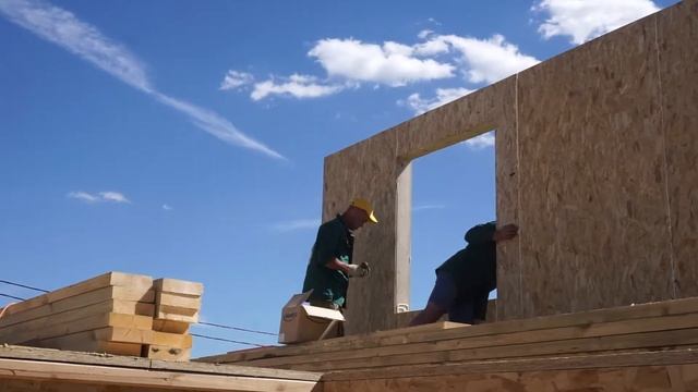 Как выглядит перекрытие дома из двутавровых балок? смотреть онлайн