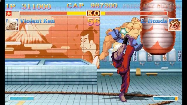 Ultra street fighter 2 на ПК (PC) Violent Ken. Эмулятор nintendo switch ryujinx. смотреть онлайн