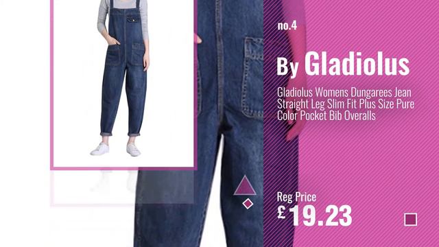 Top 10 Women Straight Leg Dungarees [2018]: Anna-Kaci Womens Blue Denim Jean Straight Leg Distresse смотреть онлайн