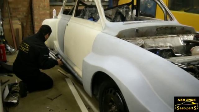 Neo Brothers - Saab 96ss Build Video смотреть онлайн