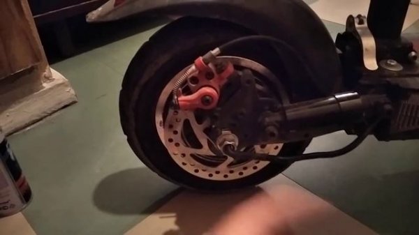 Мотор-колесо плохо крутилось kugoo m4