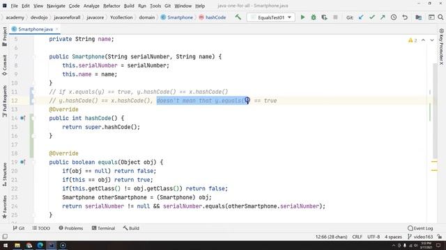 164 - Collection pt 04 - hashCode pt 02 смотреть онлайн