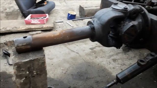 Минитрактор-переломка. Минипогрузчик своими руками. смотреть онлайн