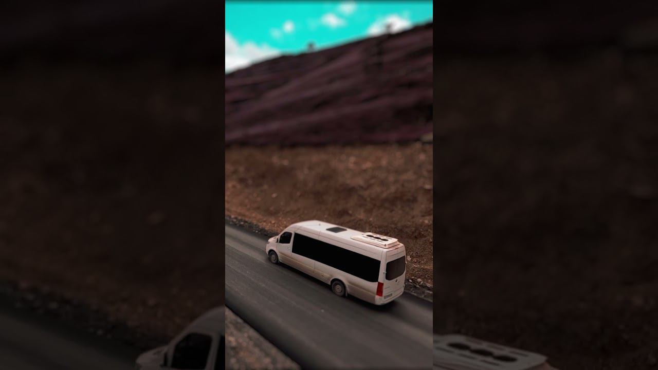 FPV Chase - игрушечная машинка едет в гору !