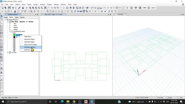 How to import autocad plan in etabs | How to import autocad floor plan in etabs смотреть онлайн