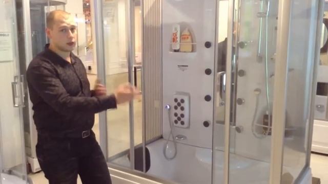 Кабина душевая Appollo 151х96 TS-150W смотреть онлайн
