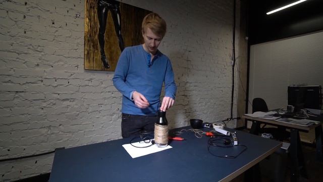 DIY. Подвесной светильник своими руками. Из бутылки смотреть онлайн