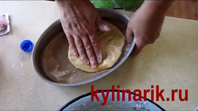 Песочный торт, рецепт с заварным кремом от kylinarik.ru смотреть онлайн