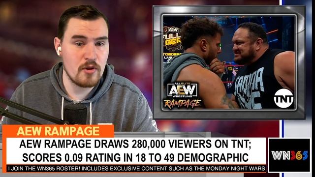 AEW Collision 270,000 Viewers | LOWEST Viewership In Show History VS WWE | SmackDown 2.20M Viewers смотреть онлайн
