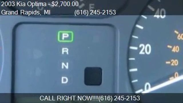 2003 Kia Optima SE V6 4dr Sedan for sale in Grand Rapids, MI смотреть онлайн