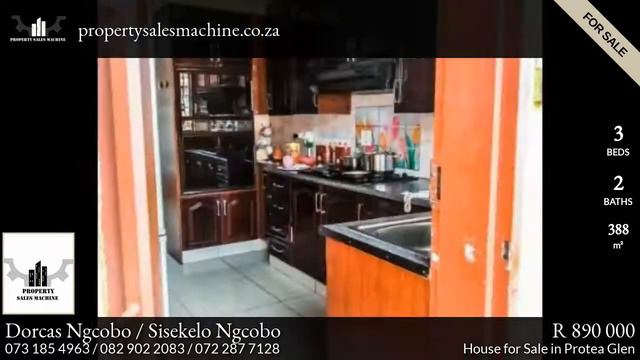 3 Bedroom House for Sale in Protea Glen смотреть онлайн