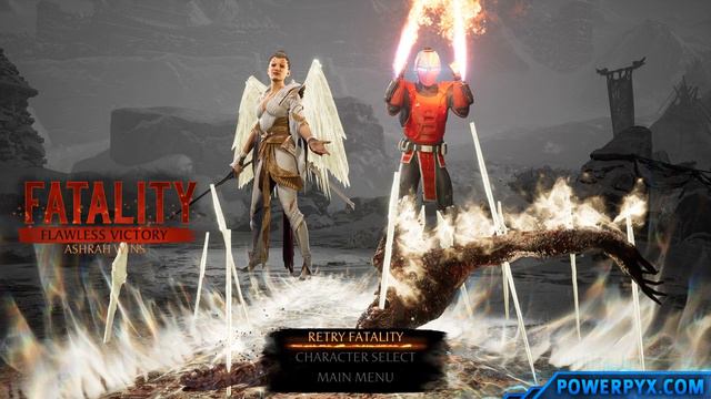 Mortal Kombat 1 - Ashrah All Fatalities (Secret Fatality & Primary Fatality) смотреть онлайн