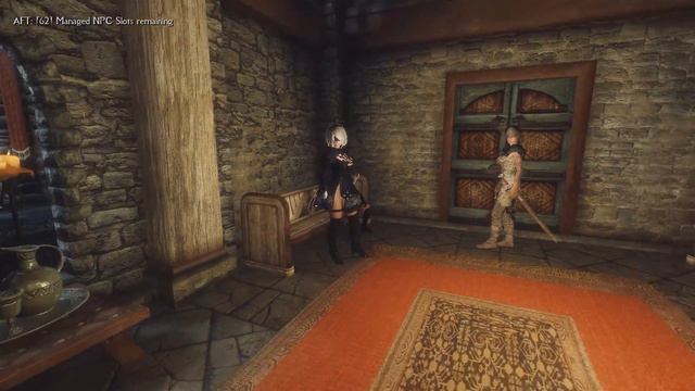 Skyrim: Senua and 2B's big armor Update смотреть онлайн
