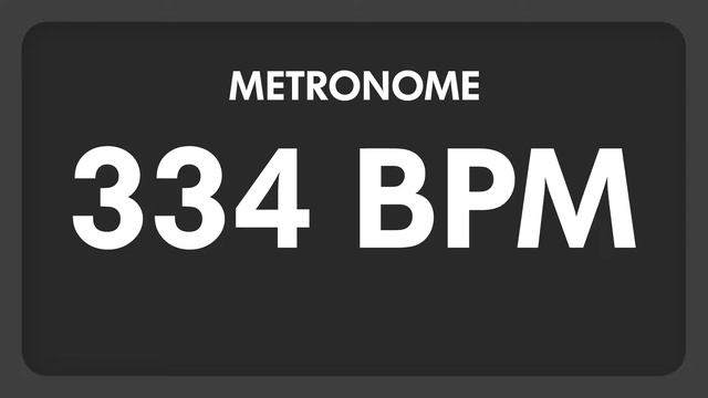 334 BPM - Metronome смотреть онлайн
