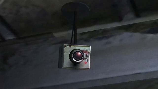 Leon Sees Ashley Through The Camera Monitor | Resident Evil 4