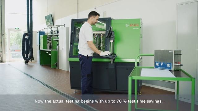 Bosch DCI 700 - How to test common rail injectors смотреть онлайн