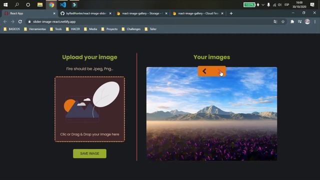 React y Firebase (subir imagen y hacer un slider) смотреть онлайн