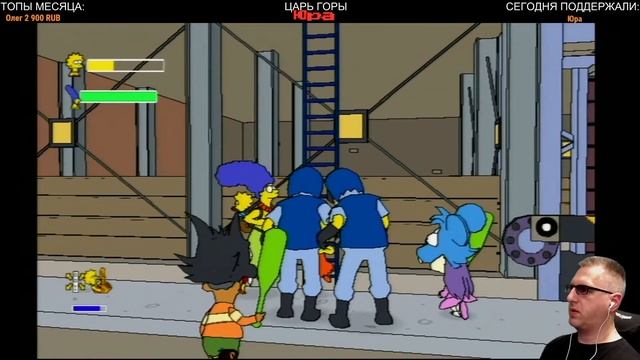 Симпсоны в играх на Nintendo Wii и Game Cube (Simpsons The Game)