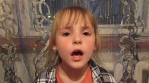 Девочка 7 лет поет патриотическую песню.Душевно до слёз.