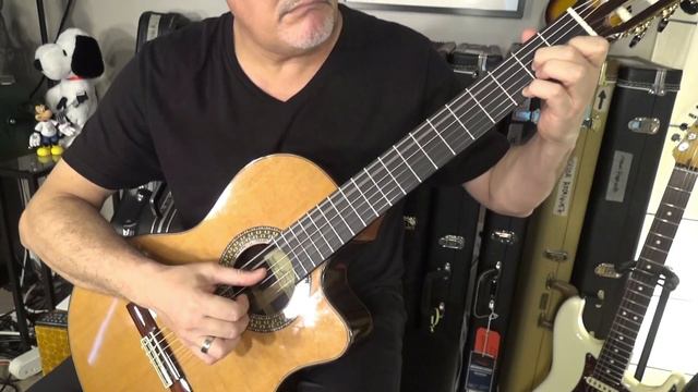 Erik Satie Gnossienne No. 1 for Classical Guitar смотреть онлайн