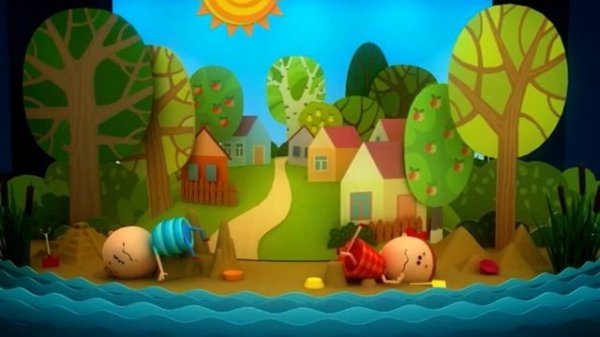 Dibujos animados con el Superhéroe Rolando Locomotov. Normas de seguridad para niños