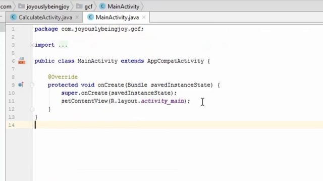 Android Studio app tutorial to calculate Greatest Common Factor of two numbers смотреть онлайн