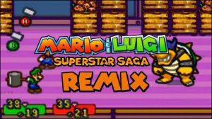 Mario and Luigi Superstar Saga Popple Battle REMIX